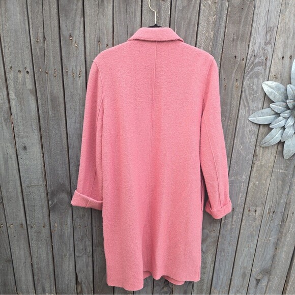 Boden Sally Pink Wool Blend Coat Size 10R - Picture 7 of 10